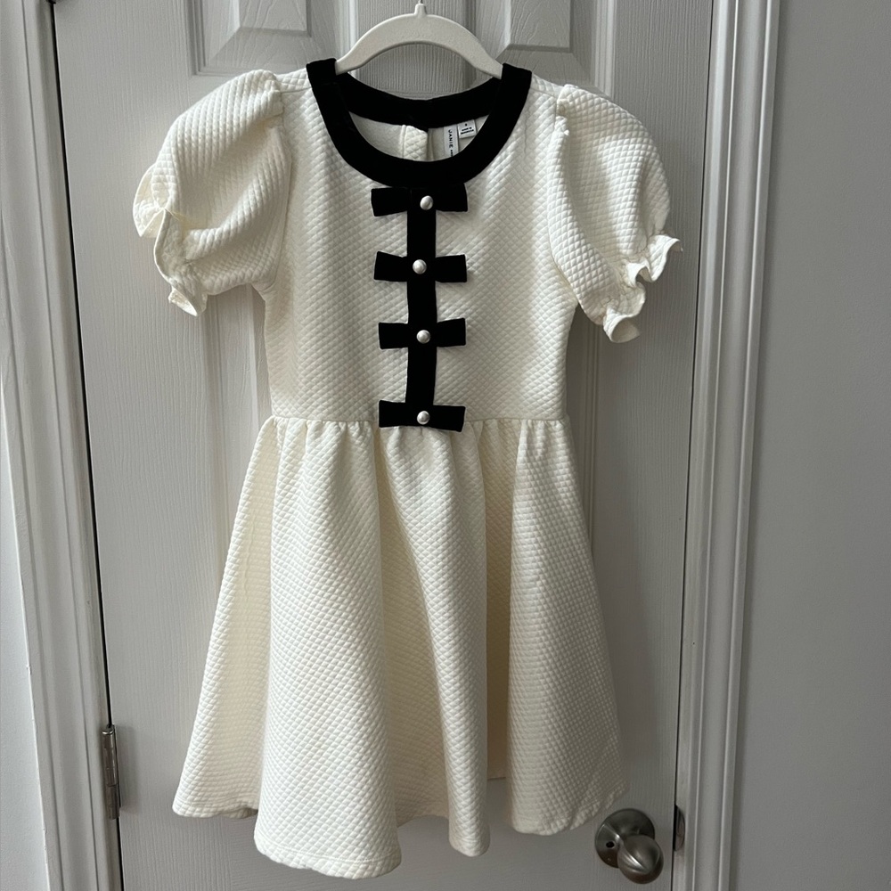 Janie and Jack Festive Bow Dress